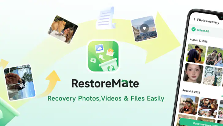 RestoreMate–Home App feature graphic