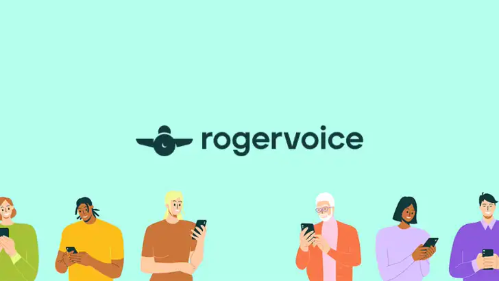 Rogervoice feature graphic