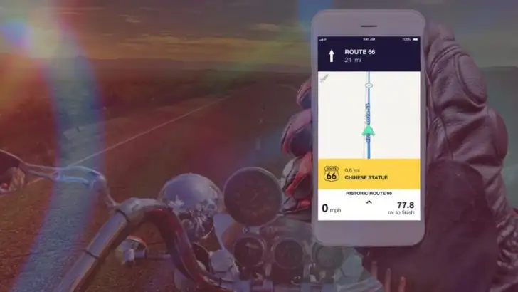 Route 66 Navigation feature graphic