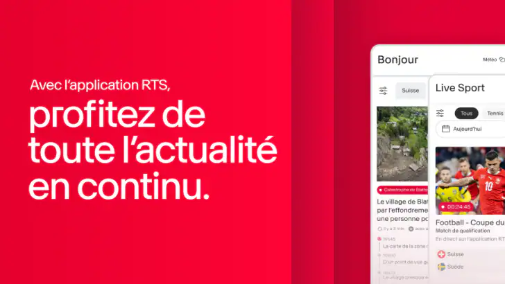 RTS - Actualités & Sport feature graphic