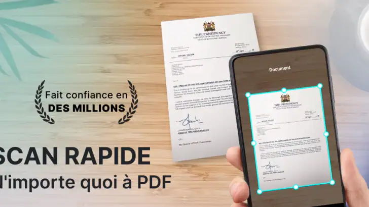 Scanner PDF : Scanner vers PDF feature graphic