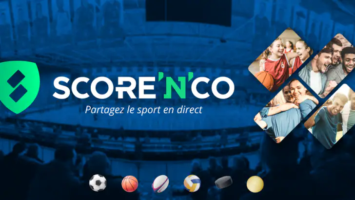 Score'n'co - Le sport en live feature graphic