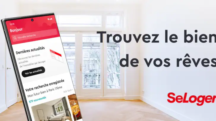 SeLoger annonces immobilières feature graphic