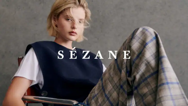 Sézane App Mode & Maroquinerie feature graphic