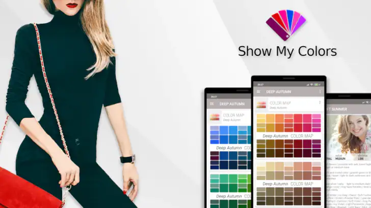 Show My Colors: Color Palettes feature graphic