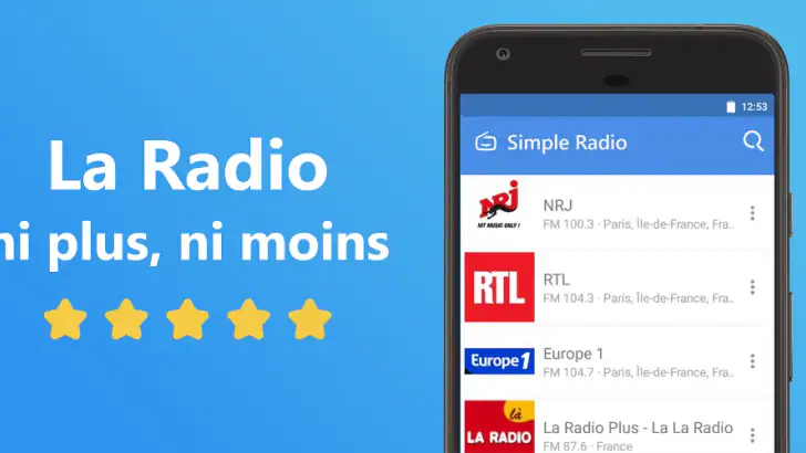 Simple Radio: Stations FM AM feature graphic