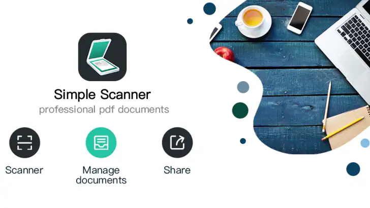 Simple Scan - PDF Doc Scanner feature graphic