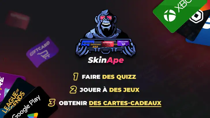 SkinApe for Games & Gift Cards feature graphic