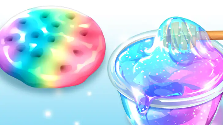 Slime Simulator Time: 3D ASMR feature graphic