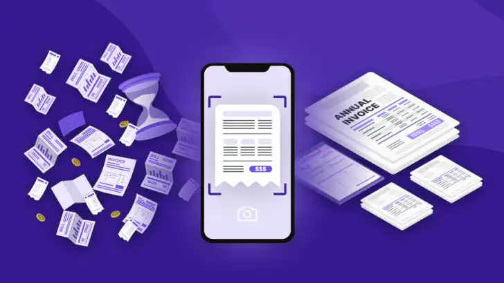 Smart Receipts: Scan Dépenses feature graphic