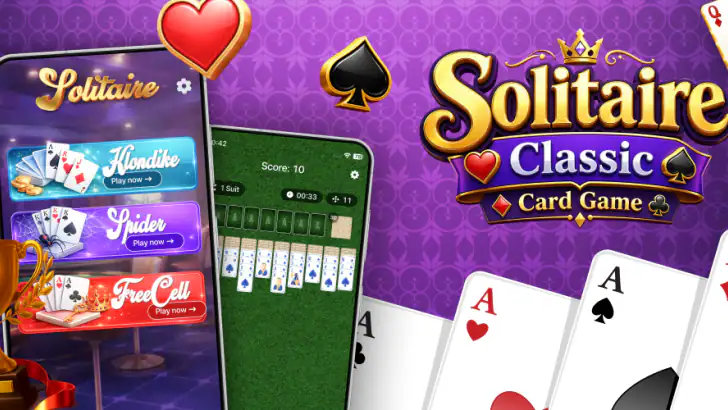 Solitaire: Classic Card Game feature graphic