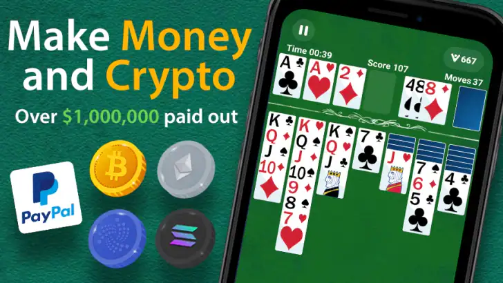 Solitaire - Gagnez de l'argent feature graphic