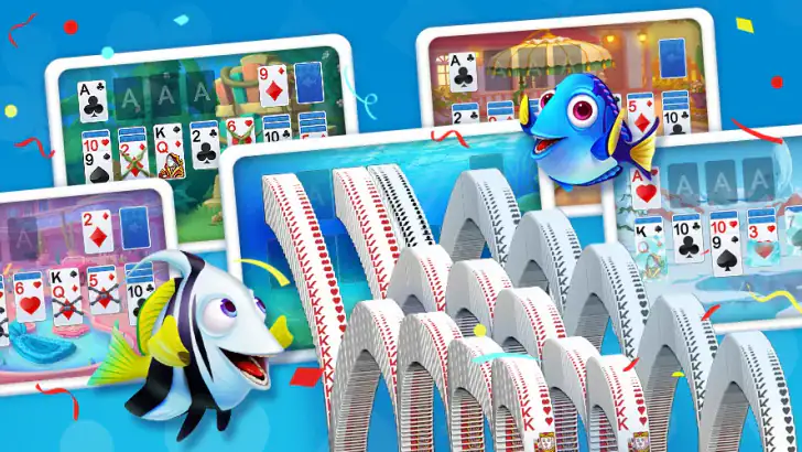 Solitaire poissons 3D feature graphic