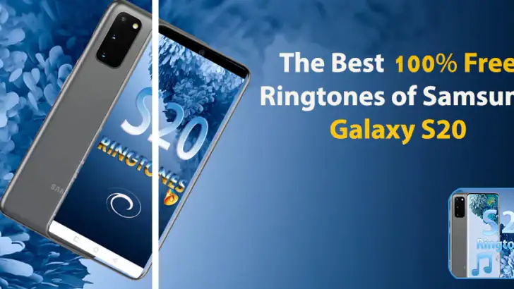 Sonneries Samsung galaxy S20 feature graphic