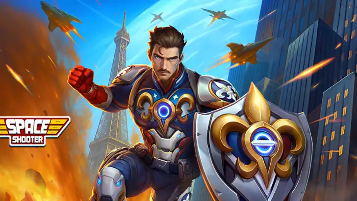 Space Shooter - Galaxy Attack feature graphic