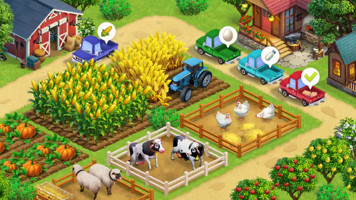 Spring Valley : Jeu de ferme feature graphic