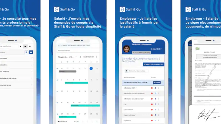 Staff & Go feature graphic