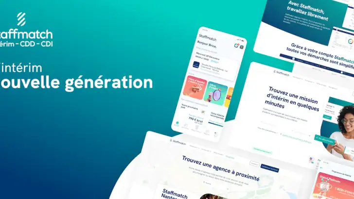 Staffmatch: Travail en intérim feature graphic