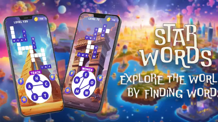 Star Words - Jeu de Puzzle feature graphic