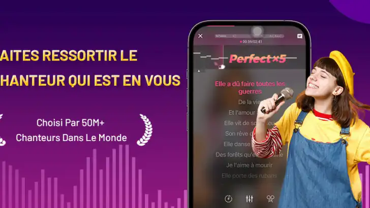 StarMaker : Chante en karaoké feature graphic