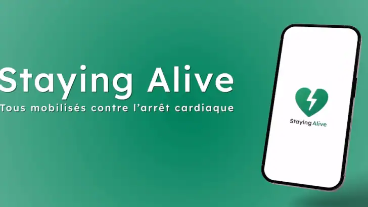 Staying Alive feature graphic