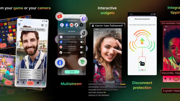 Streamlabs: Live Streaming feature graphic