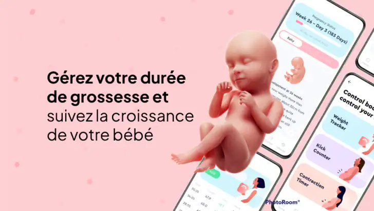 Suivi de grossesse, maternité feature graphic
