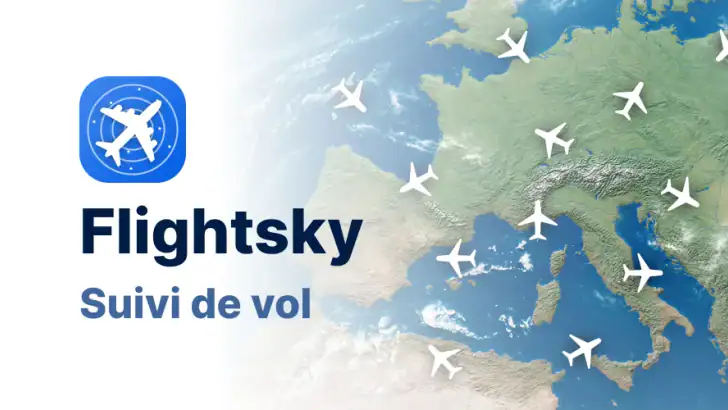Suivi de vol - Flightsky feature graphic