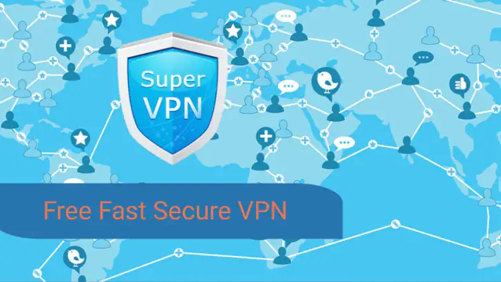 SuperVPN - Fast VPN Proxy feature graphic