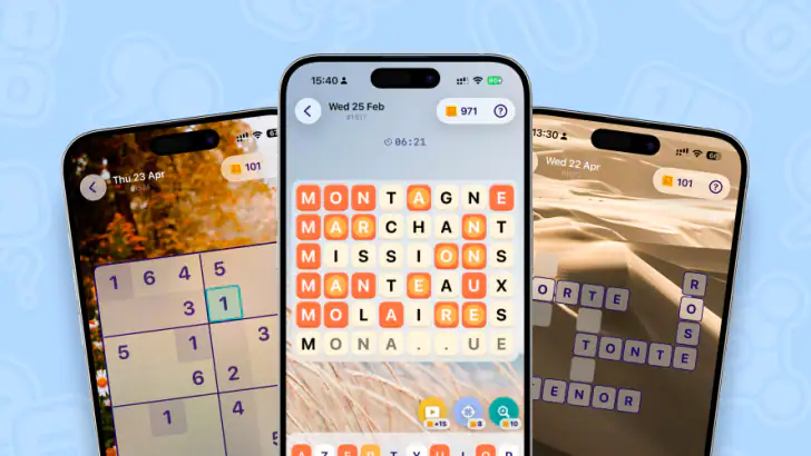 Sutom - Jeu de mots & Puzzle feature graphic