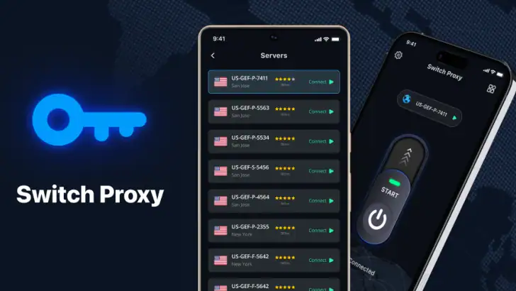 Switch Proxy: Fast & Unlimited feature graphic