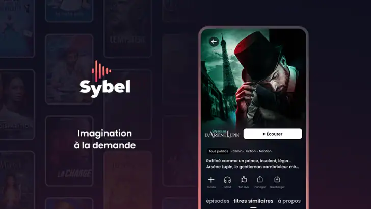 Sybel - Vos podcasts favoris feature graphic