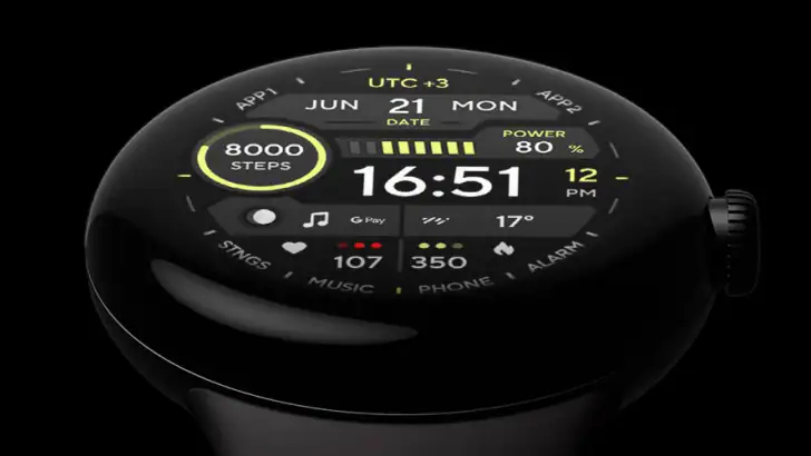 TACT ONE: Watch face feature graphic
