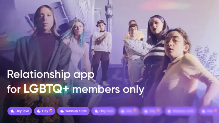 Taimi: Rencontres LGBTQ+, Chat feature graphic