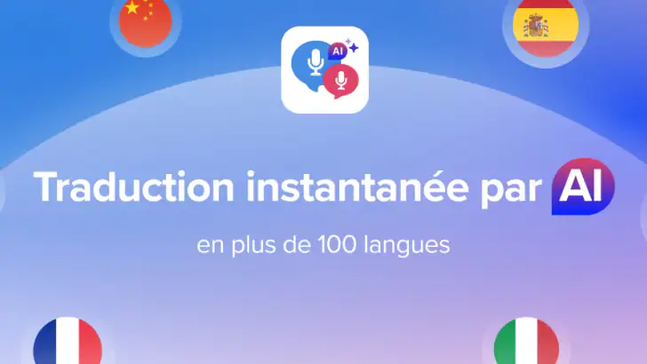 Talk & Translate AI Translator feature graphic