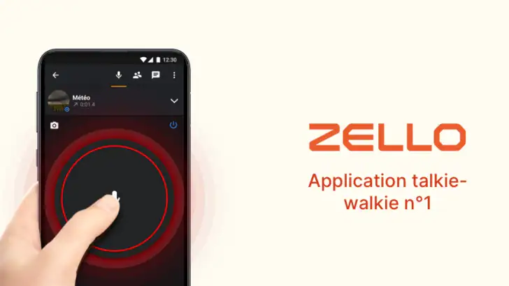 Talkie Walkie Zello PTT feature graphic