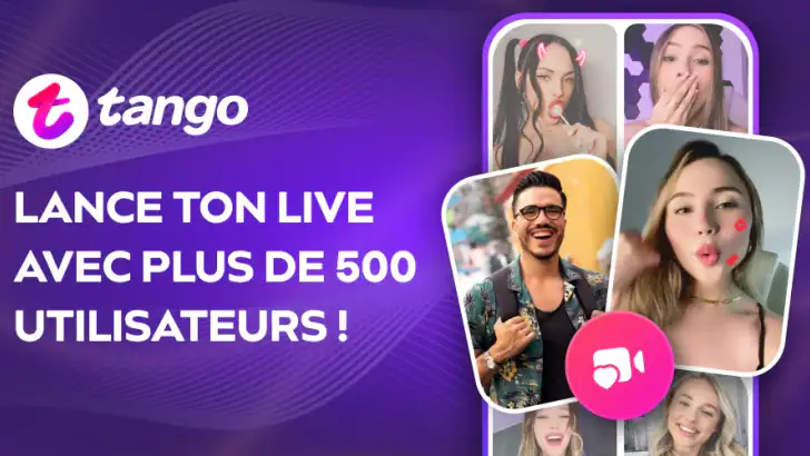 Tango - Diffusion en direct feature graphic