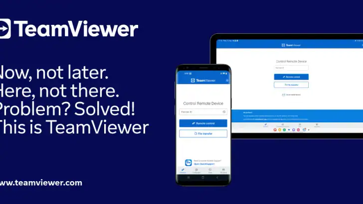 TeamViewer Remote Control feature graphic