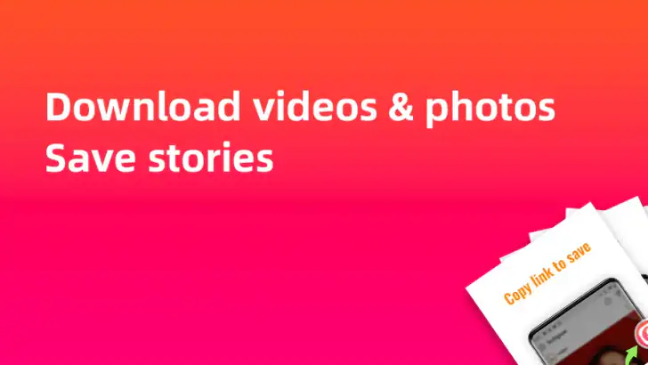 Telecharger Video, Story Saver feature graphic