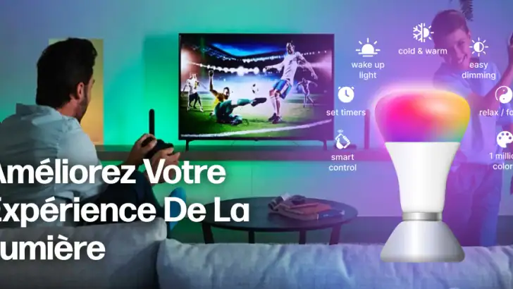 Télécommande Hue Light App feature graphic