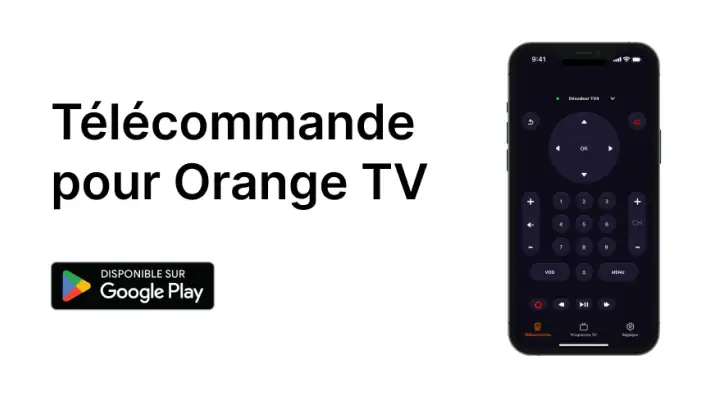 Télécommande pour Orange TV feature graphic