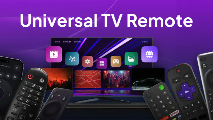 Télécommande universelle TV feature graphic