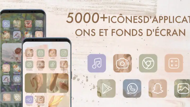 Themepack - App Icons, Widgets feature graphic