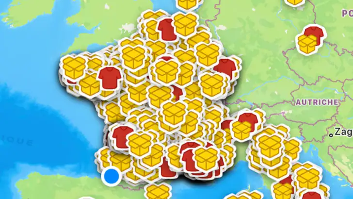 Thrift Map feature graphic
