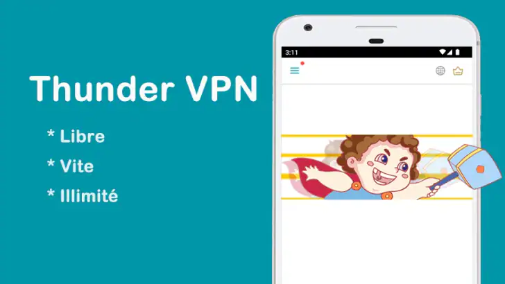 Thunder VPN - Rapide, sûr feature graphic