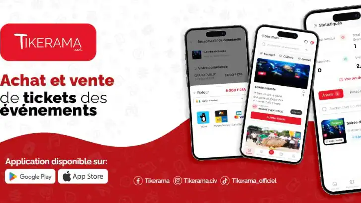 Tikerama feature graphic