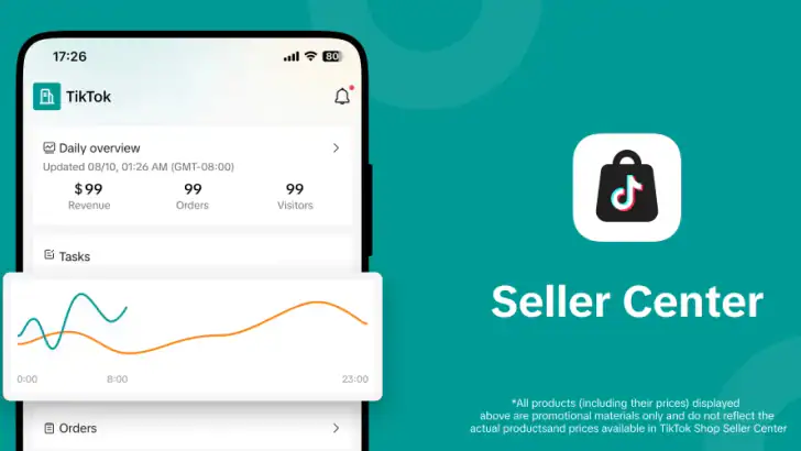 TikTok Shop Seller Center feature graphic
