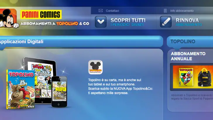 Topolino & Co feature graphic