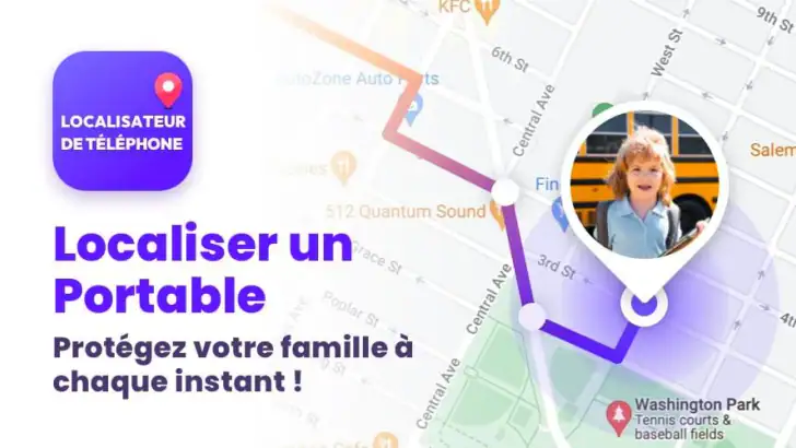 Traceur de Téléphone GPS feature graphic