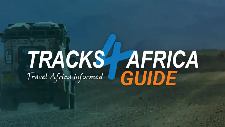 Tracks4Africa Guide feature graphic